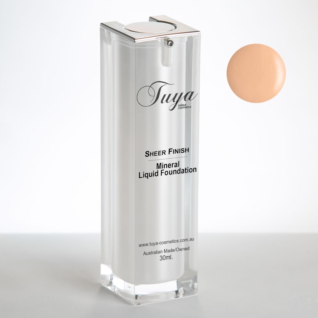 Sheer Finish Liquid Mineral Foundation (30ml)