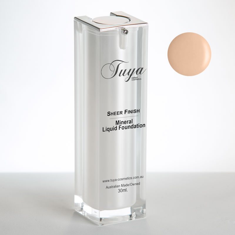 Sheer Finish Liquid Mineral Foundation (30ml)