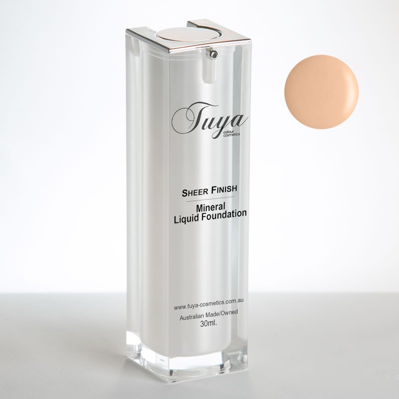 Sheer Finish Liquid Mineral Foundation (30ml)